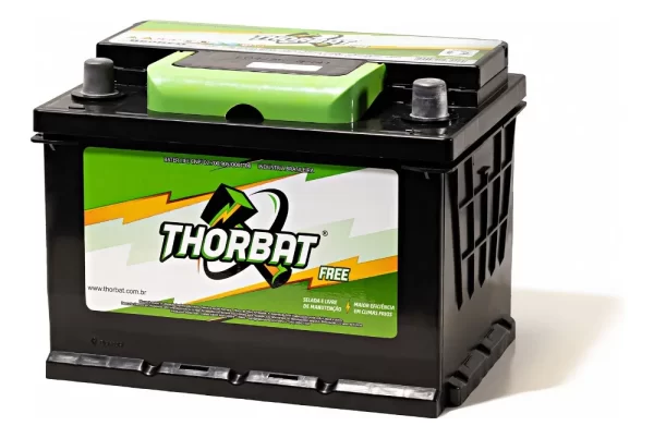 Bateria Automotiva Thorbat 60ah 12v Chevrolet Cobalt