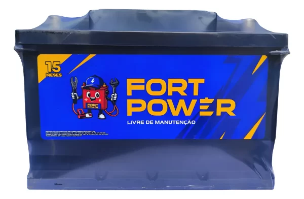 Bateria De Carro Fort Power 60ah Amperes M60d Sem Troca Sp
