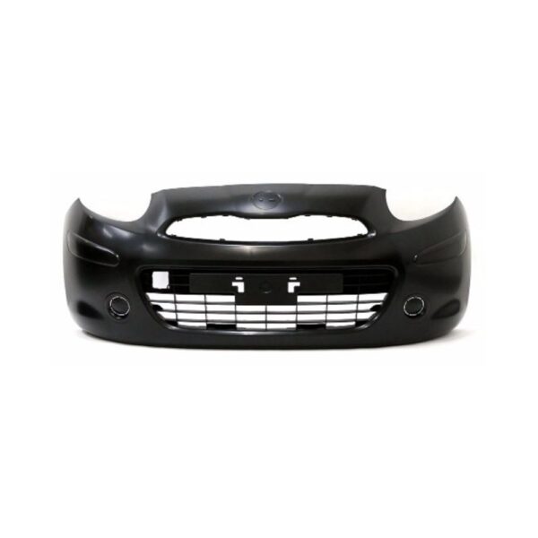 Para-choque Dianteiro NISSAN MARCH Preto Liso - NISSAN 620229LS0H