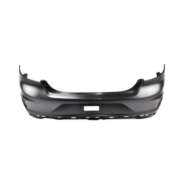 Para-choque Traseiro FORD KA Preto Liso sem Furo - FORD BH9A17K835GA